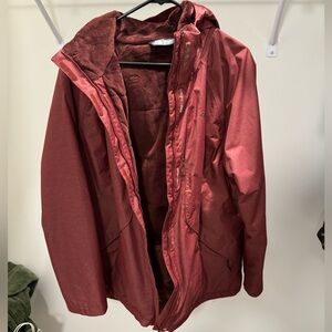 Women’s Insulated North Face zip jacket